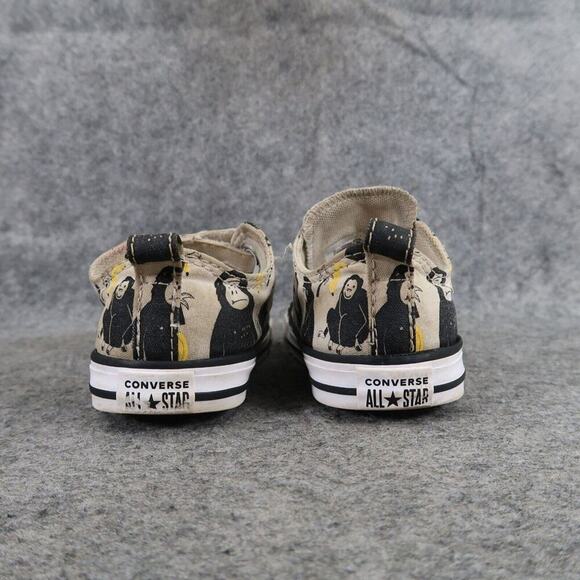 Converse Shoes Infant 8 Sneakers Chuck Taylor All Star Easy On Animal Print Kids - Picture 6 of 13
